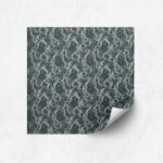 Rhytmic-Plush-Paisley-Gray-Bandana